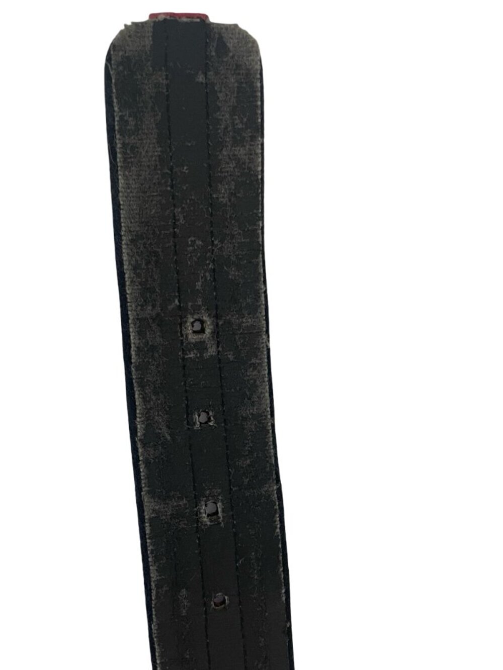 Jaeger Leather Belt 🇬🇧 Dark Navy & Pink Suede Trim – Size 32” - Picture 8 of 12